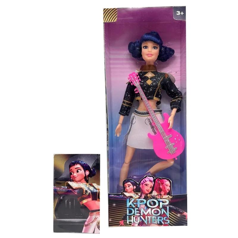 Игрушка Сделай Сам для Девочек Игрушки Куклы Kpop Охотники на Демонов Экшн-фигурка Игрушка Руми Мира Зои Красивая Принцесса Куклы для Маленьких Девочек Пластик