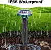 10 Pack Mole Repellent Solar Powered Snake Repellent for Yard- Ultrasonic Pest Repeller Gopher Rodent Rat Mouse Groundhog Skunk Chipmunk Vole Remover