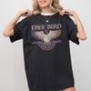 Футболка Free Bird, Футболка старой школы с изображением группы, Ретро Музыка и Рок-группа, Унисекс Футболка