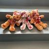 Кровавая Поврежденная Плюшевая Медвежья Кукла с Реалистичными Ранами, Текстура из Полипропиленового Хлопка для Мероприятия в Готическом Стиле и Жутких Домашних Декораций