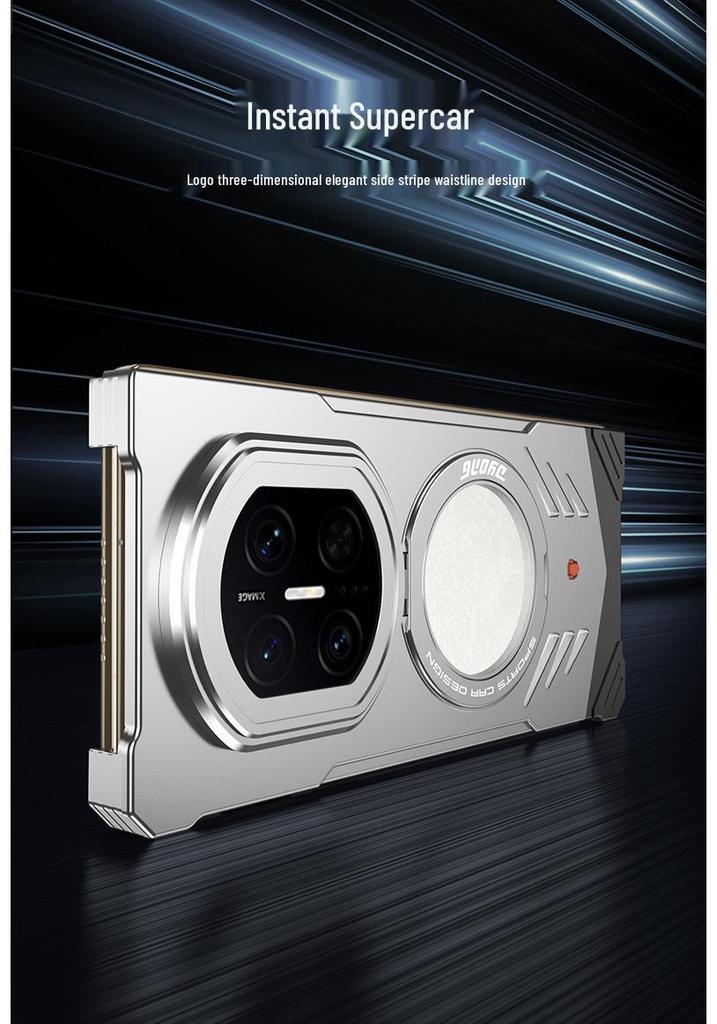 Складной металлический чехол для телефона Huawei Mate X7 Lamborghini Edition с дизайном для рассеивания тепла