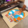 Blippi Polyester Carpet, Soft Indoor Mat for Office Chair, Living Room, Computer Desk - Decorative Home Office Rug Design