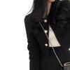 Твидовый костюм-юбка с жемчужными пуговицами в стиле French Chic: Коллекция Весна/Осень 2026 - Женский комплект из двух предметов: куртка с круглым вырезом и короткая юбка.