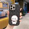 Phone Case: 2D flat design suitable for iPhone 18 17 16 15 14 13 Pro protective case, couple style, hands-on-hips angry pose, Christmas and Halloween 