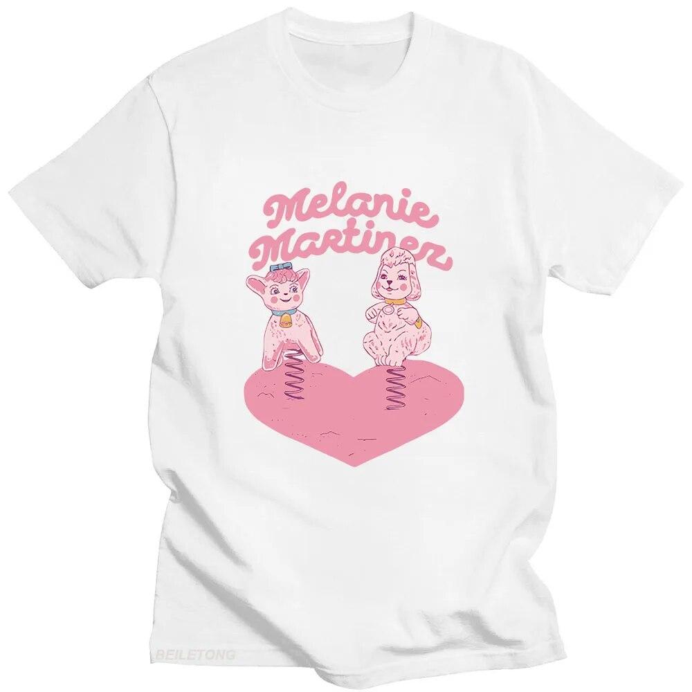 Футболки Melanie Martinez Portals Tour, летняя одежда, оригинальные футболки с рисунком, футболки унисекс Kawaii, повседневные футболки большого размера