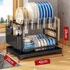 Compact Dish Rack Multifunctional Dish Drying Rack Rustproof Kitchen Dish Drying Rack