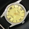 REFURBISHED BONUS HAND-WINDING SWISS MENS GOLDEN COLOR DIAL WATCH A432703-2 R113-a432703