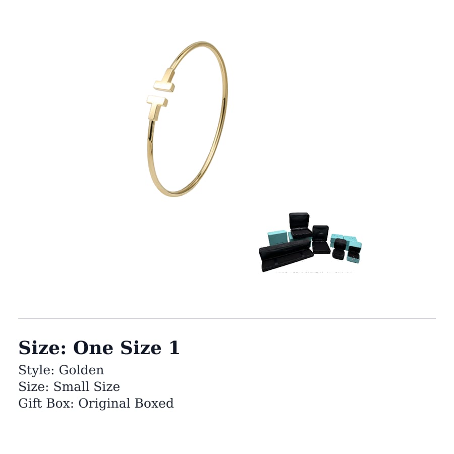 TIFFANY & CO. T 18K Gold Bangles Women's GRP07791