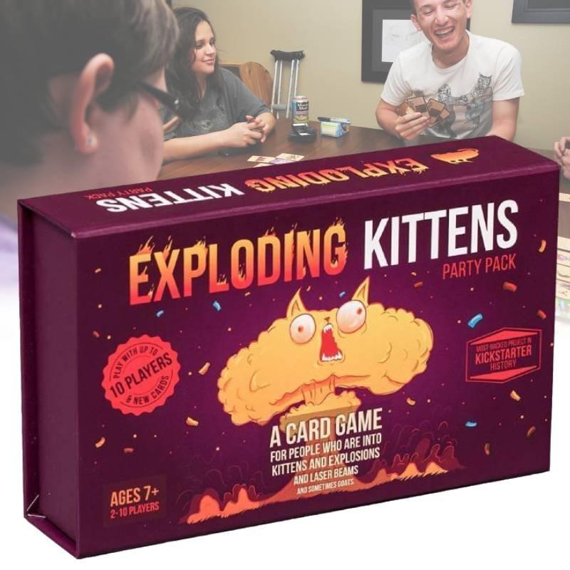 Карточная игра «Котята-зомби» Интерактивное настольное развлечение Семейное развлечение