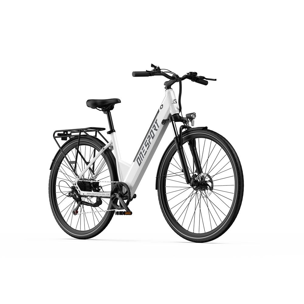 ONESPORT-OT12 36V 250W Electric Bike for Adults 65KM Assisted Range, Shimano 7-Speed, Hydraulic Fork