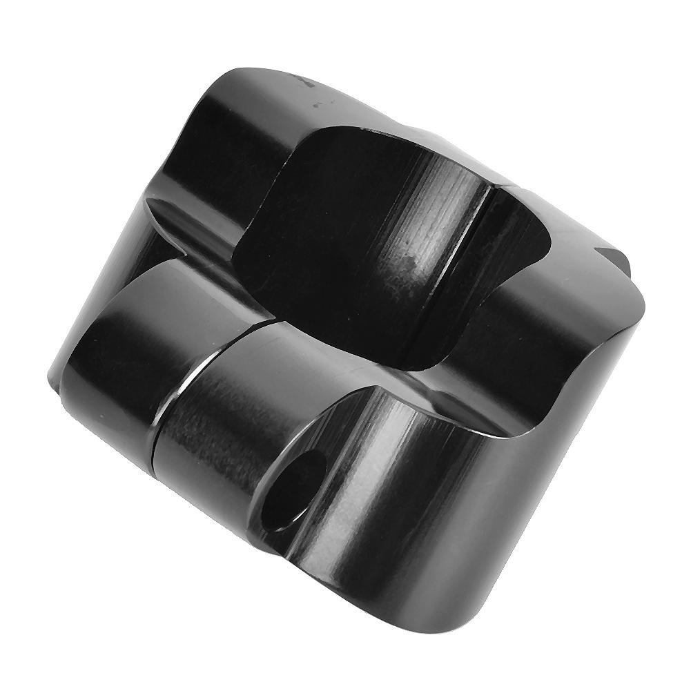 Алюминиевый адаптер для увеличения высоты руля мотоцикла подходит для Forty Eight XL1200X черный