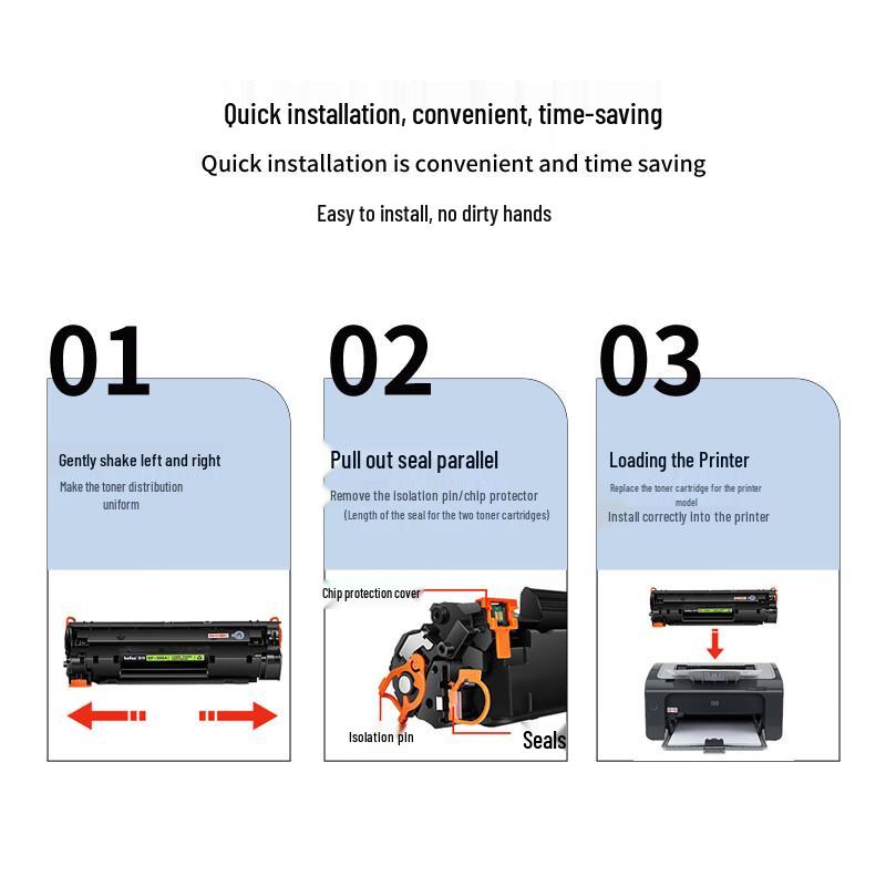 KL-M340 Compatible Black Toner Cartridge for Ricoh P200 P201w M340FW M340F