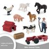 5# Animal Model Figurines Wildlife Farm Poultry Figure for Kids Boys Girls Toddl