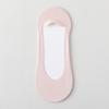 5 Pairs of Women's Summer Thin Pure Cotton Sweat Wicking Anti Skating Silk Invisible Boat Socks
