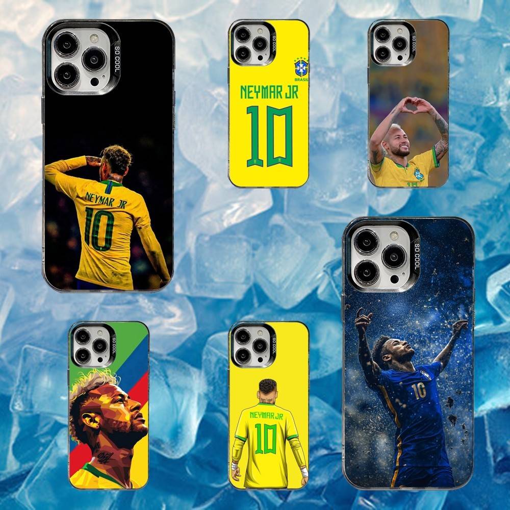 Футбольный чехол для телефона N-NeYmAr 10 для iPhone 16,15,14,13,12,11,Mini,Pro,SE,MAX Белый Матовый Ударопрочный Чехол