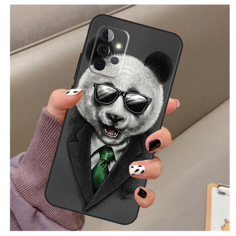 Man Suit Shirt Tie Case For Samsung Galaxy A34 A54 A14 A06 A16 A26 A36 A56 A12 A32 A52 A13 A33 A53 A15 A35 A55