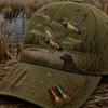 Outdoor Camo Hat for Men Women Vintage Hunting Baseball Cap, Duck Dog Pattern Hat, Breathable Moisture Retro Reed Wetland Cap Wicking Adjustable