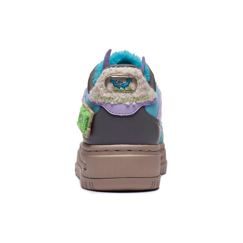 Li Ning Disney X Future C1 Удобные мягкие эластичные нескользящие низкие кроссовки женские кроссовки Синие AGCT244-3
