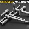 Набор удлинителей для торцевых ключей 3/8" или 1/2" Устойчивый к ржавчине 3 длины для автомобильных DIY-проектов Увеличенный крутящий момент