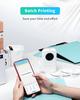 Портативный Bluetooth-принтер этикеток Phomemo: Ручной мини-термоприбор для домашнего использования.