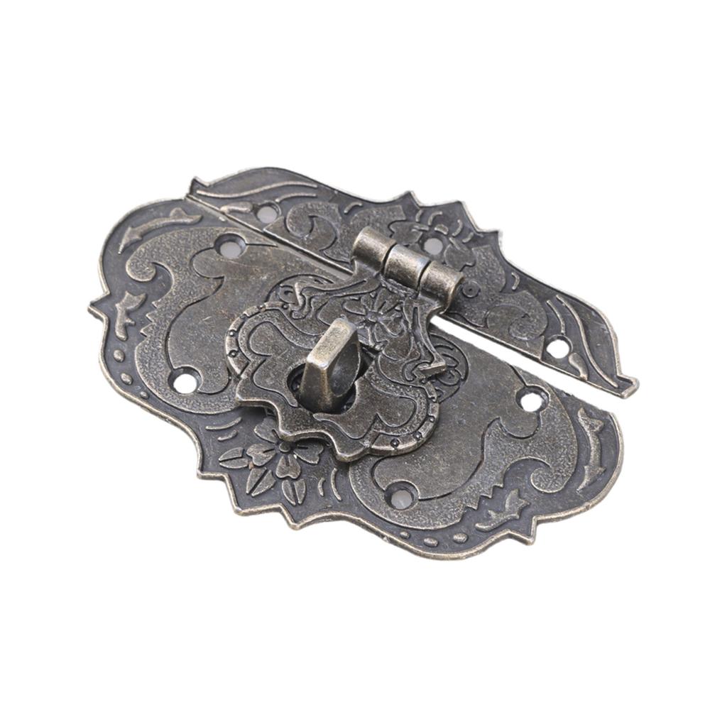 Легкий навесной замок Замок для надежного хранения ювелирных изделий Простой в использовании и долговечный замок Винтажный замок для хранения ювелирных изделий