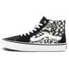 Sk8 Canvas Casual High-Top Skate Shoes Black And White Checkerboard Unisex Sneaker VN0A5FCC9CU