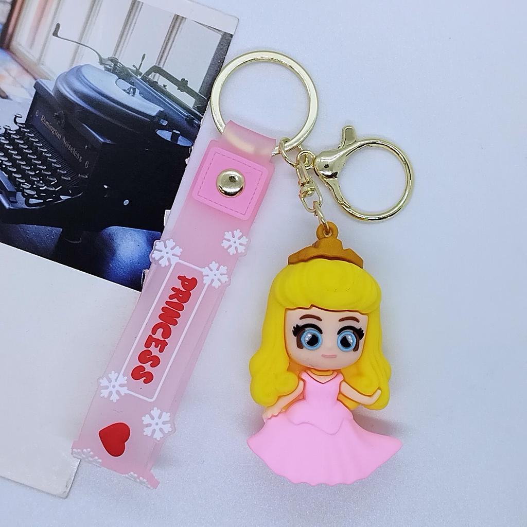 Creative Cartoon Mermaid Doll Series Doll Keychain Bag Car Keychain Accessories Kawaii Cute Personalized Gifts Y2k Fashion Toys