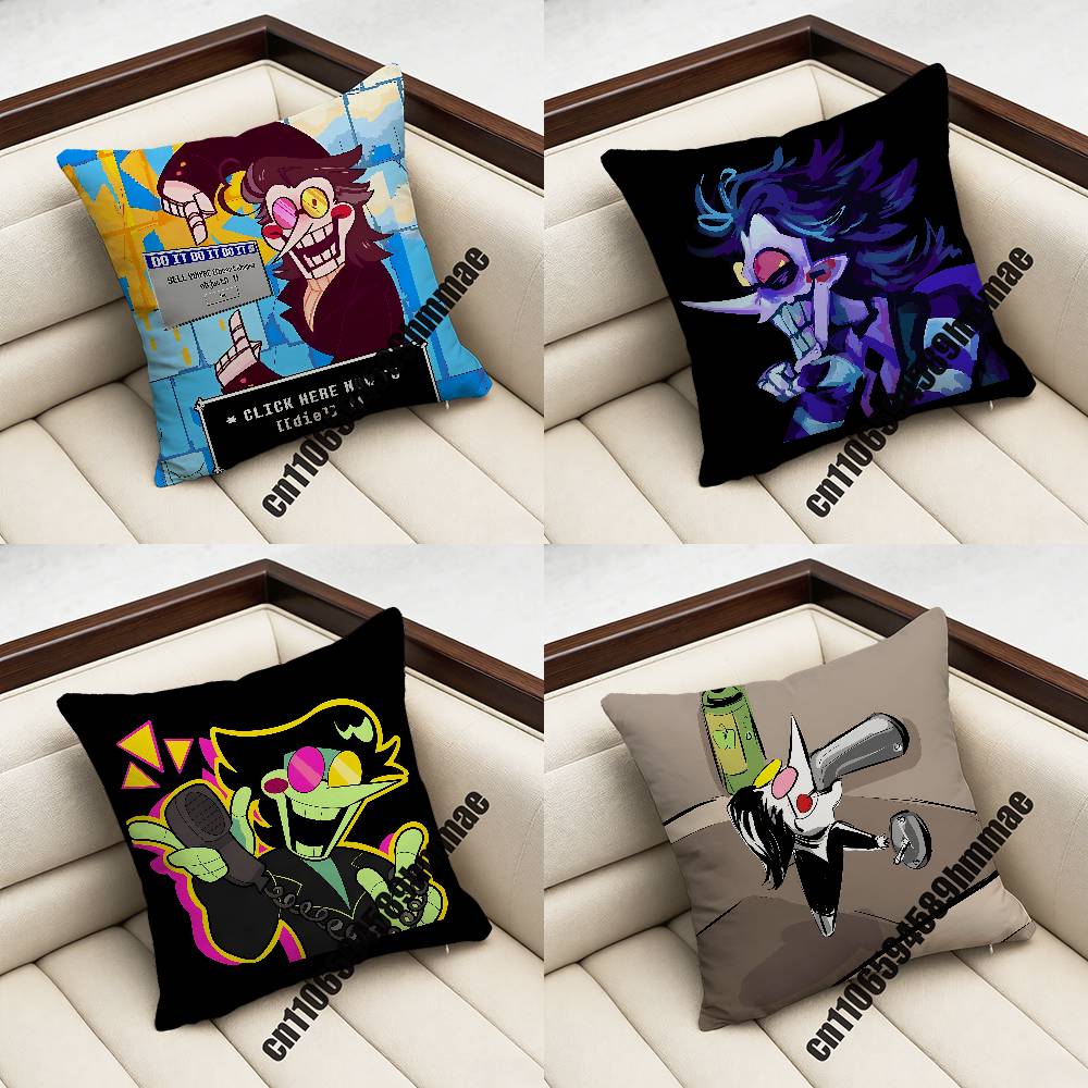 For Sham 45X45Cm Decoration Square Bed Spamton Will Buy Your Soul For Free Throw Pillow Case Pillowcase Pad Cover