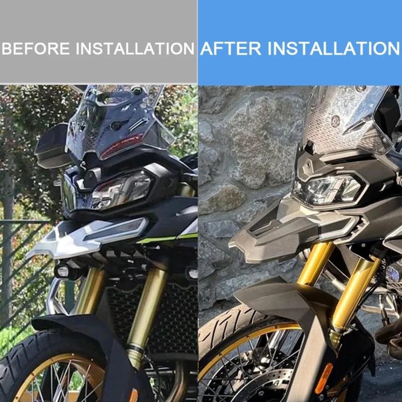 For Voge DS900X DSX900 2024 For Voge DS 900X Motorcycle Fairing Front Extension Beak Arrows Covers Wheel Extender Cover