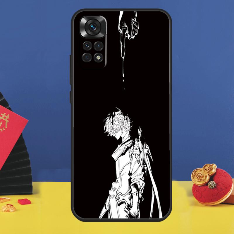 Чехол для телефона Genshin Impact Тарталья для Xiaomi Redmi Note 14 Pro 13 12 9 10 11 15 Pro Plus 10C 12C 13C 14C 15C