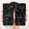 Phone Case For Honor X5C Plus 2025 New Fashion Black Cat Cartoon Dragon Animals Pattern Bumper Honor X5C Soft Liquid Silicone