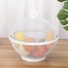 With Lid Mesh Fruit Basket Iron Vegetable Cover Creative Kitchen Drain Basket  Household