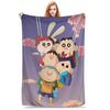 Crayon Shin-chans Cartoon Anime Blanket Multi-size Super Soft and Warm  Throw Blankets for Couch Sofa and Bed