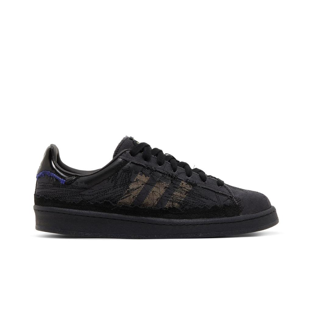 adidas Campus 80s 'Black' (Unisex) Core Black / Core Black / Core Black Skateboard Shoes GX8433