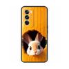 Силиконовый чехол для OPPO Reno 12 Чехлы для телефона Милый кот Обложка Reno12 5G Мягкая жидкая силиконовая задняя крышка для OPPO Reno 12 Pro 5G