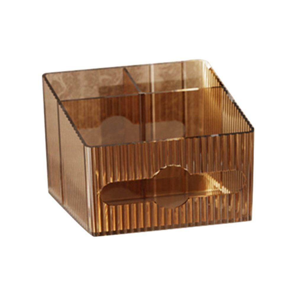 Пылезащитный настольный ящик для хранения, прозрачные коробки для косметики, новая коробка для салфеток