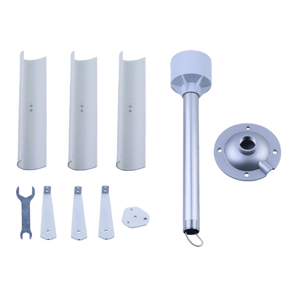Vertical Axis Wind Turbine Model Three-phase Permanent Magnet Generator Windmill Toy Night Light Making DIY Display