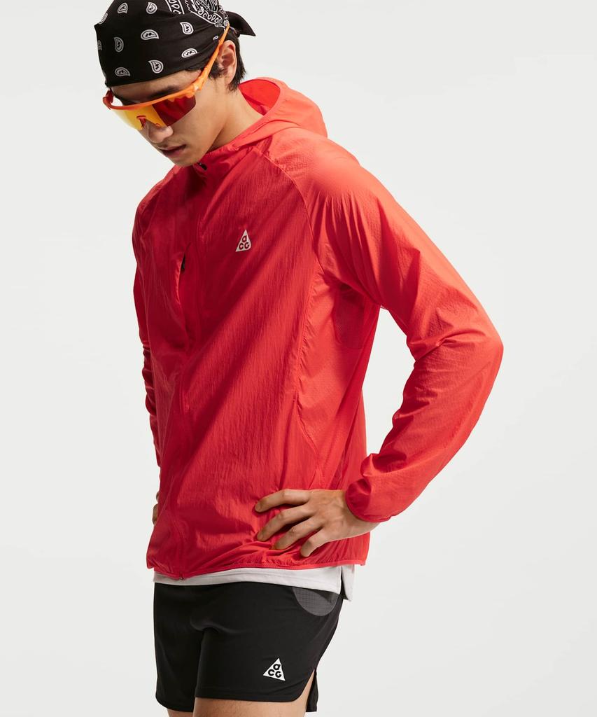 NIKE Acg Aries Uv Protection Jacket M - Light Crimson:Light Crimson:Cream Ii:Summit White / If2105-696