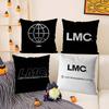 Классический корейский бренд L-Lmc Наволочка для дома, общежития, спинки стула, короткий плюш, двусторонняя печать, подушка для офисного сна