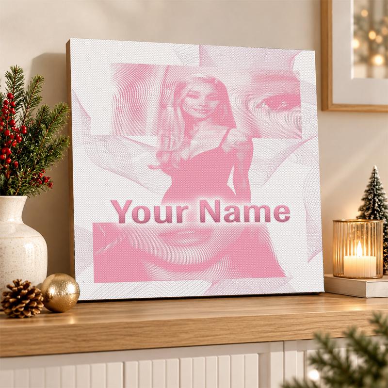 Ariana Grande Custom Name Text 5D Diamond Painting Kit DIY Full Drill Diamond Art Decoration