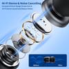 Xiaomi Bluetooth Headphones Neckband, Retractable Headset Wireless Sports Earbuds Noise Cancelling Stereo Earphones with Microphone,