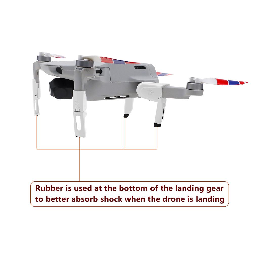 Для Mavic Mini 2 Складные усиливающие амортизирующие ножки шасси