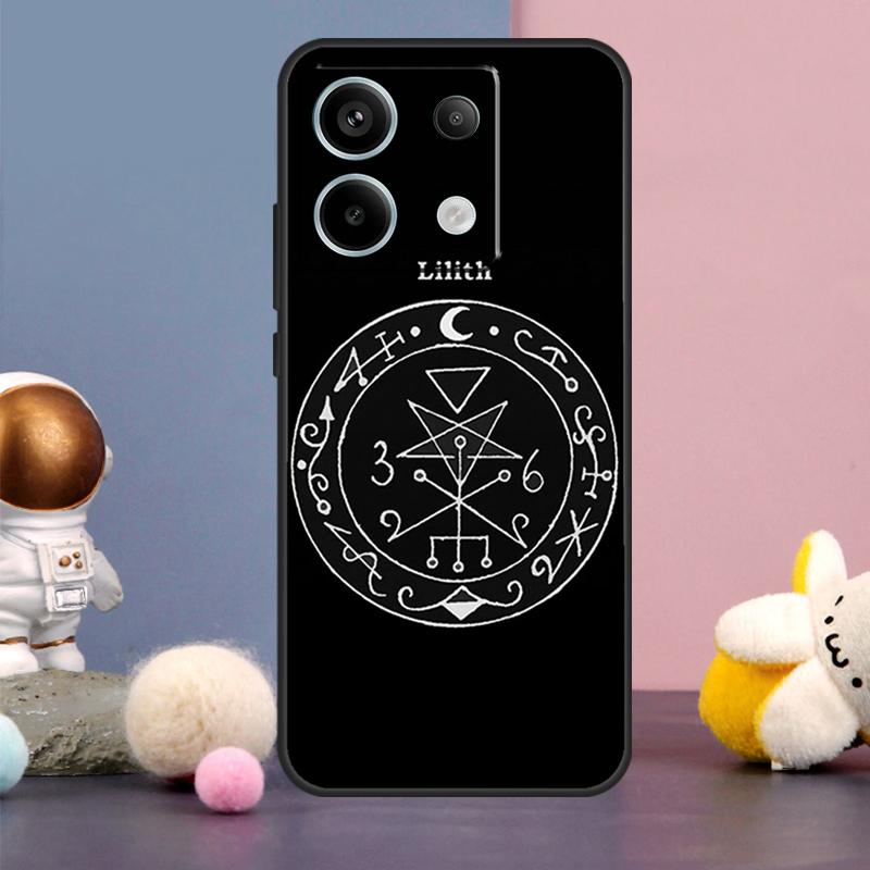 Чехол с пентаграммой для колдовства и оккультизма для Xiaomi Redmi Note 14 9 10 11 12 13 15 Pro Plus Redmi 15 15C 10C 12C 13C 14C