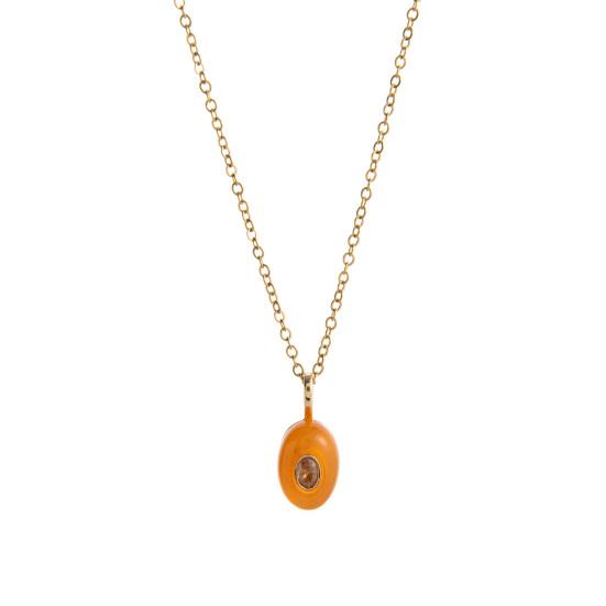 Ideal for Daily Wear Dates Necklace Copper 2.2 Cm 1 Pc