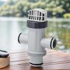Pool Hose Plunger Valved Kit for Above Ground Swimming Pool Plunger Valved Replacement Parts for Filter Circulation