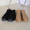New ArrivalS Open Run Women S Short bootS Winter Fur ShoeS Black Thick Sole