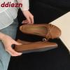 Fashion Luxury Fashion Round Toe Women Flats Slip On Shoes Soft Female Butterfly-Knot Footwear Shallow Ladies Flats With Shoes