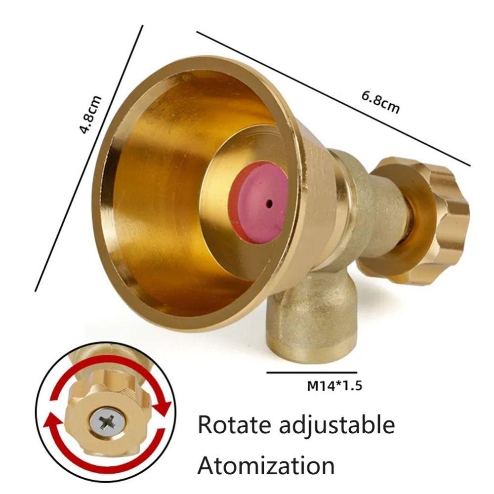 Copper Atomization Nozzle Agricultural Watering Adjustable High Pressure Pesticide Sprayer Nozzle Gardening Supplies