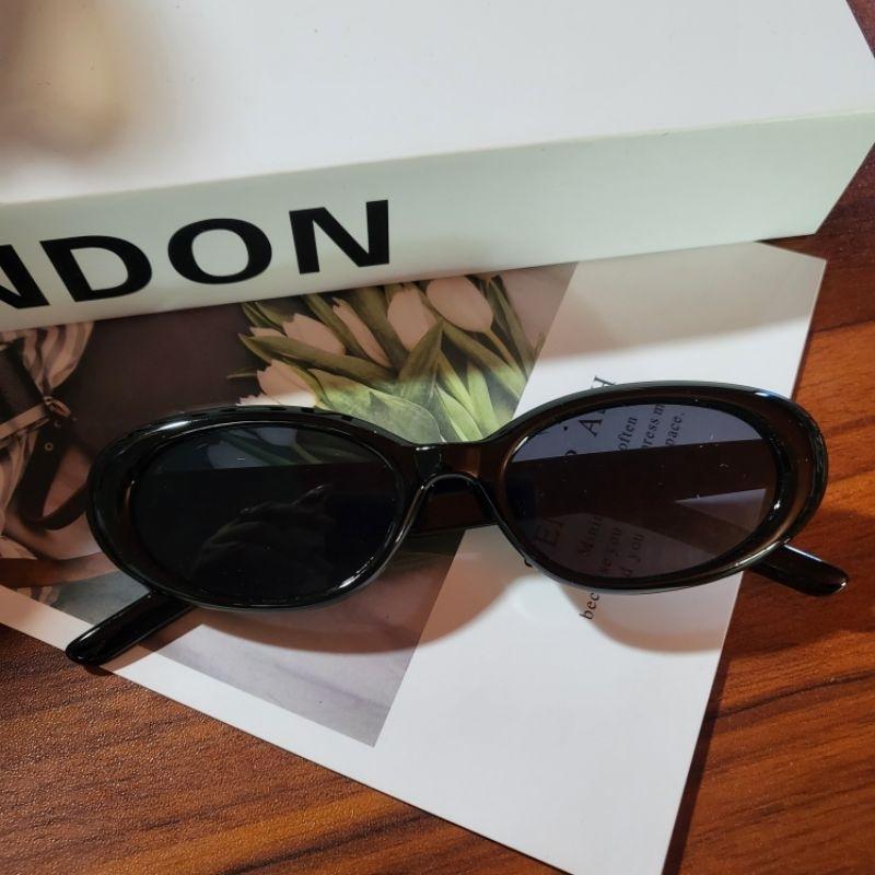 2 шт. Стильные и простые женские ретро-очки High Sense, маленькие овальные очки, солнцезащитные очки для женщин и мужчин, солнцезащитные очки против синего света