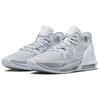 Nike Кроссовки унисекс LeBron Witness 6 TB Wolf Grey Белые DO9843-001